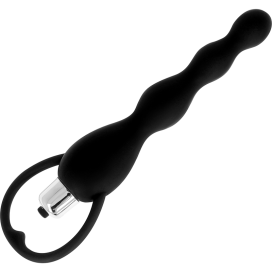 OHMAMA VIBRATING BUTT PLUG - BLACK