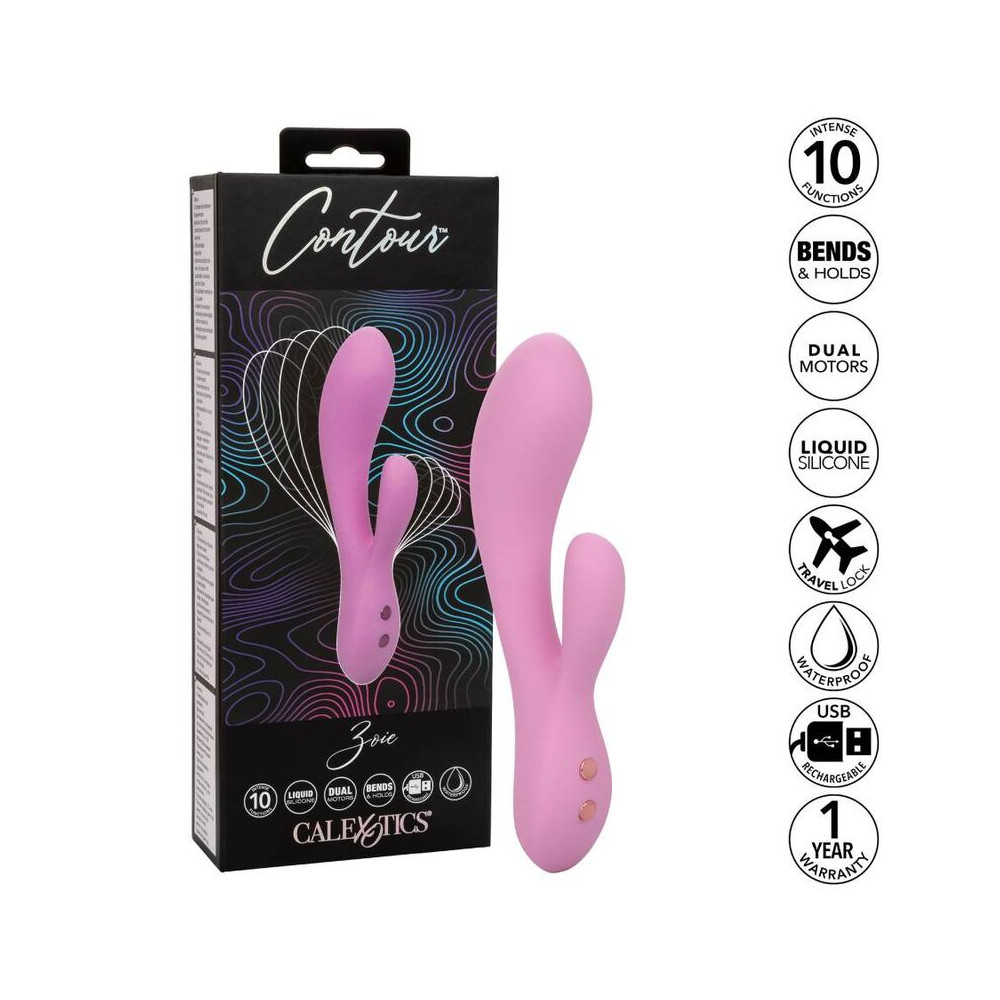 CALIFORNIA EXOTICS CONTOUR ZOIE ROSE