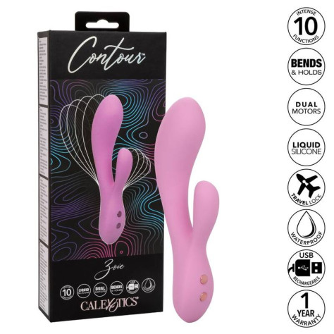 CALIFORNIA EXOTICS CONTOUR ZOIE ROSE