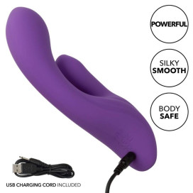 CALIFORNIA EXOTICS STELLA DUAL PLEASER VIOLET