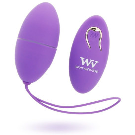 WOMANVIBE ALSAN EG REMOTE CONTROL BLACK SILICONE PURPLE