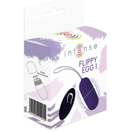 ŒUF VIBRANT INTENSE FLIPPY I AVEC TÉLÉCOMMANDE VIOLET