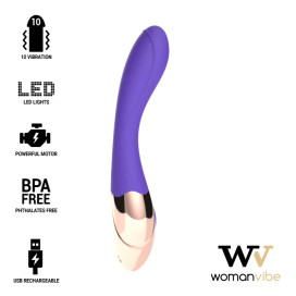 WOMANVIBE SUNNY SILICONE RECHARGEABLE VIBRATOR