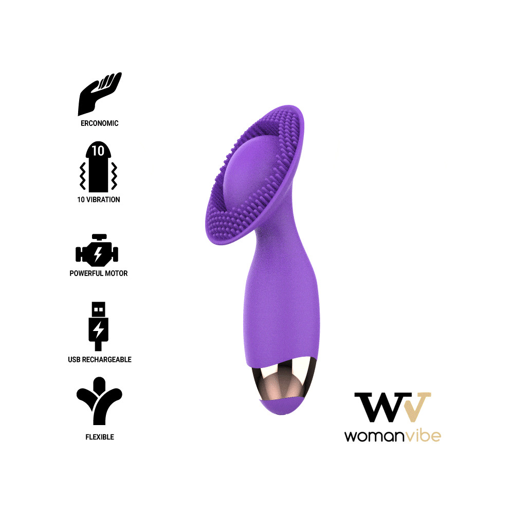 WOMANVIBE PUPPY STIMULATOR RECHARGEABLE SILICONE