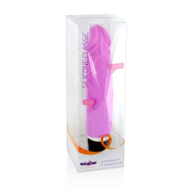 VIBRATEUR SILICONE CLASSIQUE ROSE 16 CM