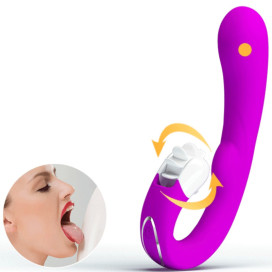 CTYPE PRETTY LOVE - VIBRATEUR DE TONGUE RECHARGEABLE