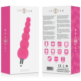 INTENSE SNOOPY 7 VITESSES SILICONE ROSE CHAUD