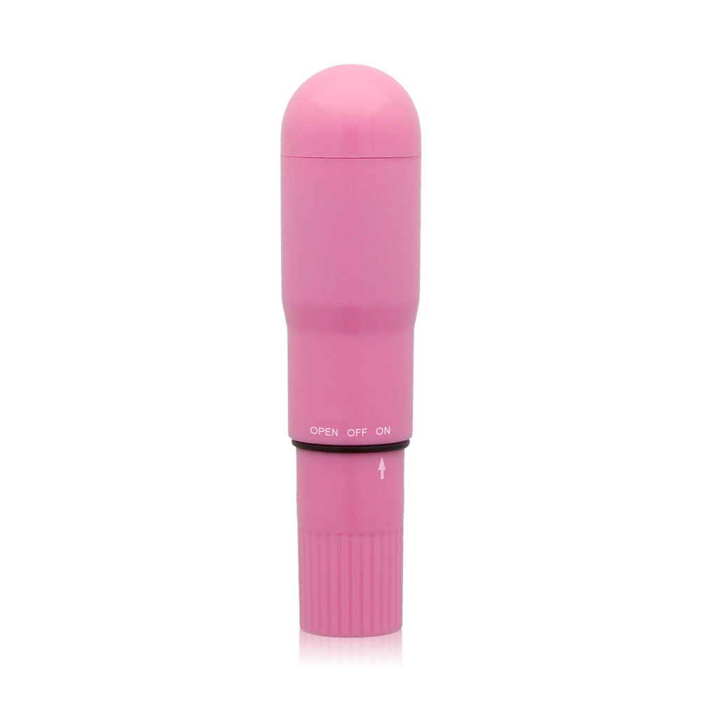 GLOSSY POCKET VIBRATOR DEEP ROSE