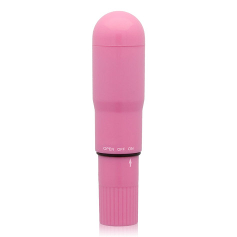 GLOSSY POCKET VIBRATOR DEEP ROSE