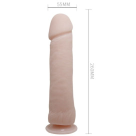 LE GROS PENIS DILDO REALISTE ET VIBRANT FLESH 26 CM