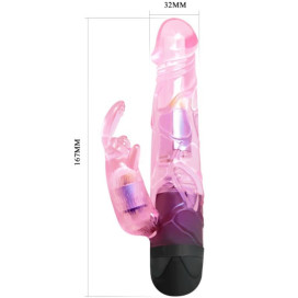 GIVE YOU LOVER VIBRATOR AVEC RABBIT ROSE