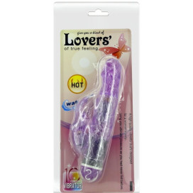 BAILE VIBRATORS MULTISPEED RABBIT VIBRATOR PURPLE