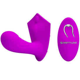 PRETTY LOVE WILLIE VIBRATING STIMULATOR WITH REMOTE CONTROL