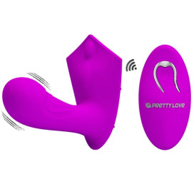 PRETTY LOVE WILLIE VIBRATING STIMULATOR WITH REMOTE CONTROL