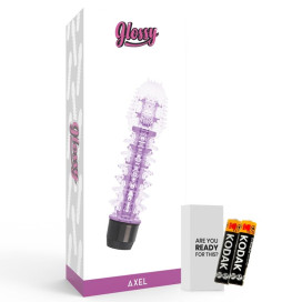 GLOSSY AXEL VIBRATOR LILAC