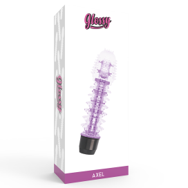 GLOSSY AXEL VIBRATOR LILAC