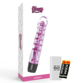 GLOSSY LENNY VIBRATOR PINK