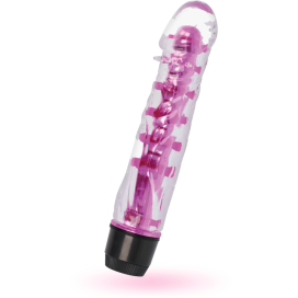 GLOSSY LENNY VIBRATOR PINK