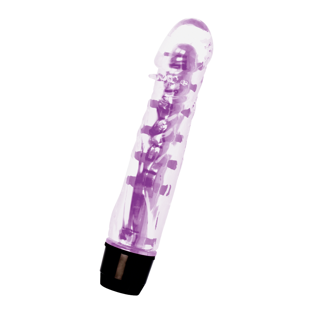 GLOSSY LENNY VIBRATOR PURPLE