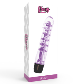 GLOSSY LENNY VIBRATOR PURPLE