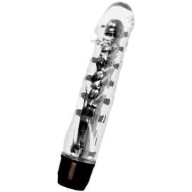 GLOSSY LENNY VIBRATOR BLACK