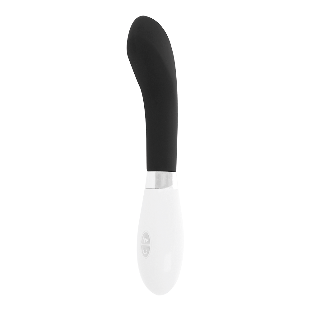 GLOSSY JOHN VIBRATOR BLACK