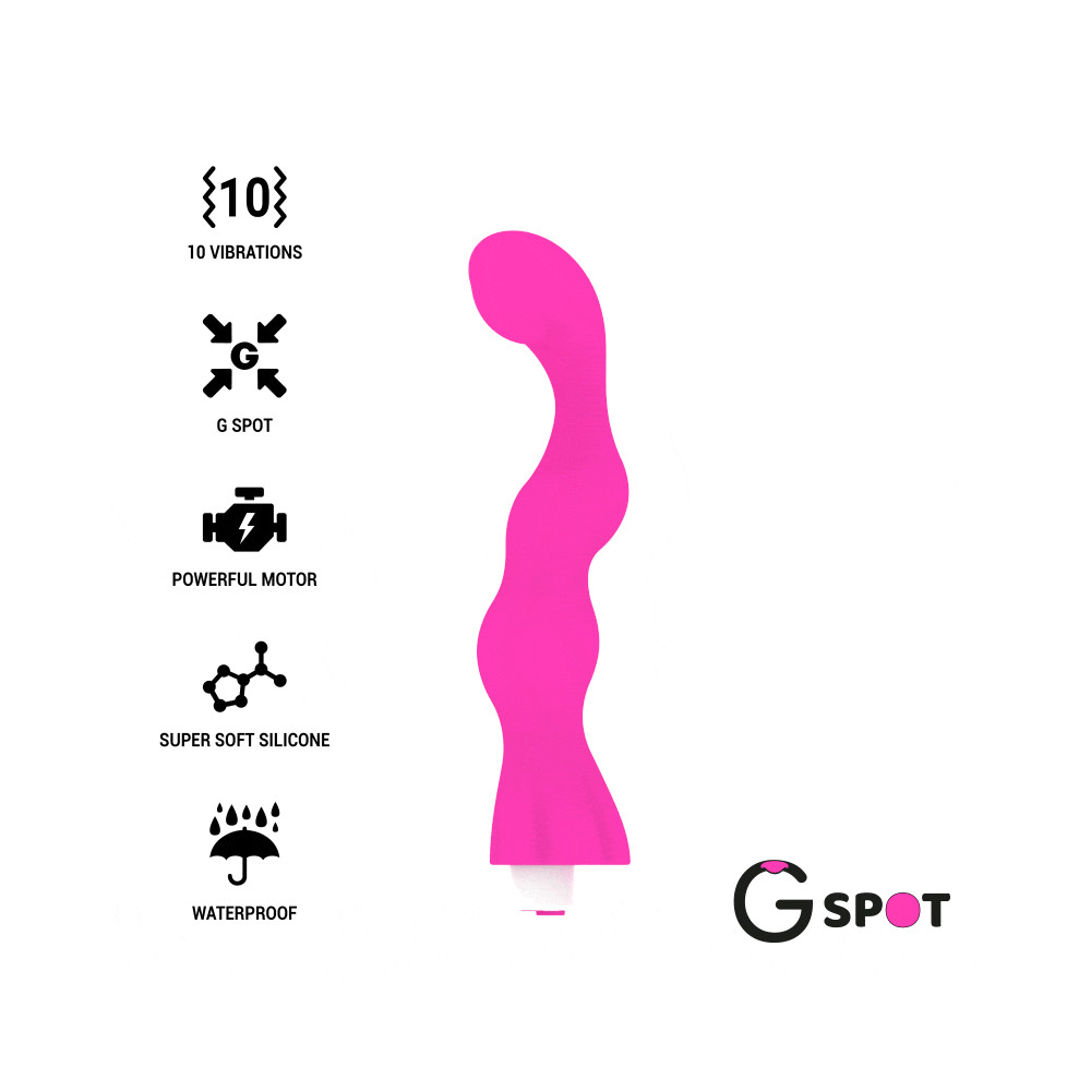 G-SPOT GEORGE G-SPOT VIBRATEUR GUM PINK