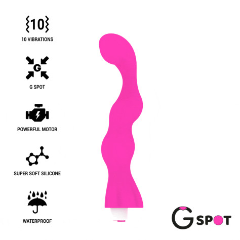 G-SPOT GEORGE G-SPOT VIBRATEUR GUM PINK