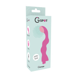 G-SPOT GEORGE G-SPOT VIBRATEUR GUM PINK