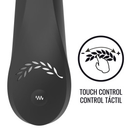 CONTRÔLE TACTILE DU VIBRATEUR KEAN NOIR ARGENT