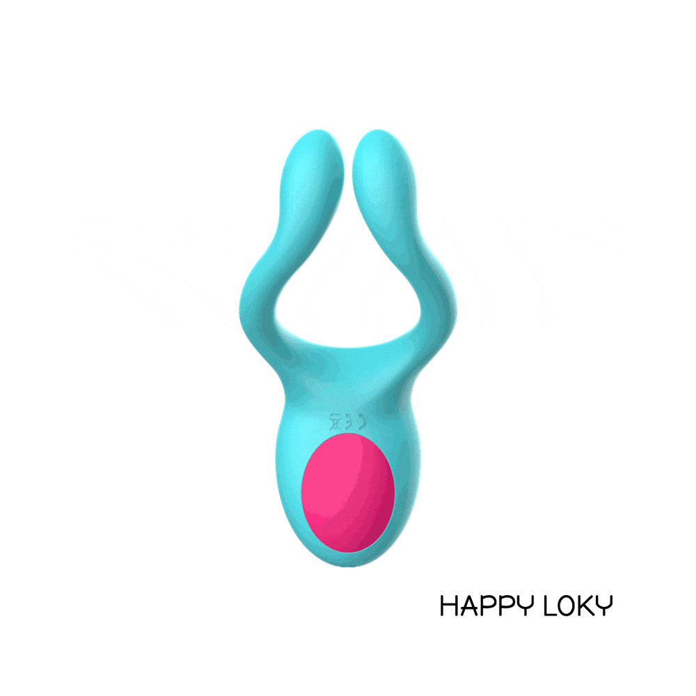 HAPPY LOKY FUNNY FROG MULTI VIBRATOR REMOTE CONTROL