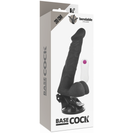 BASECOCK REALISTIC BENDABLE REMOTE CONTROL BLACK 20 CM