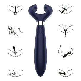 SATISFYER ENDLES FUN MULTI VIBRATOR 3 BLUE