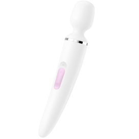 SATISFYER WAND- WOMAN WHITE