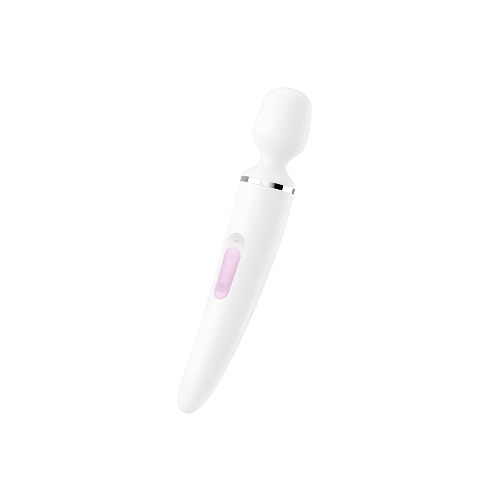 SATISFYER WAND- WOMAN WHITE