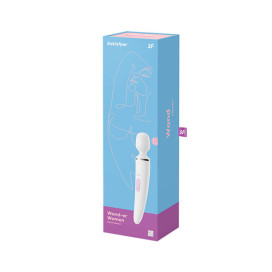 SATISFYER WAND- WOMAN WHITE