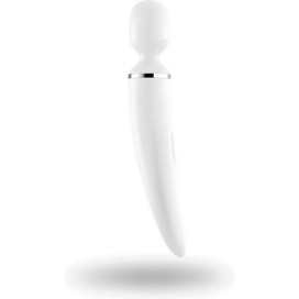 SATISFYER WAND- WOMAN WHITE