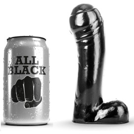 ALL BLACK DILDO 15CM