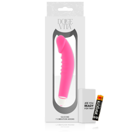 DOLCE VITA  REALISTIC PLEASURE PINK SILICONE