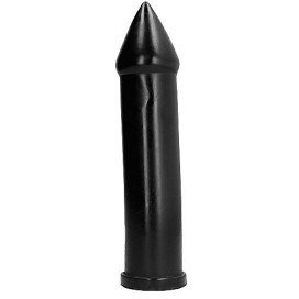 ALL BLACK DILDO 24CM