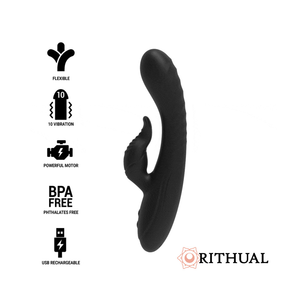 RITHUAL ANUSARA DUAL MOTOR RECHARGEABLE 2.0 BLACK