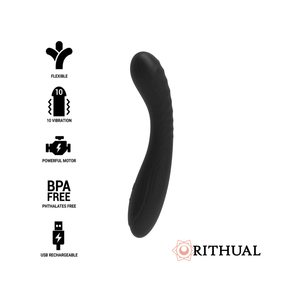 RITHUAL KRIYA G-SPOT STIMULATOR RECHARGEABLE BLACK