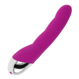 VIBRATEUR OHMAMA 6 MODES ET 6 VITESSES - VIOLET 21.5 CM