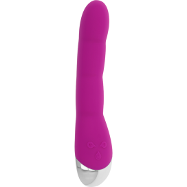 VIBRATEUR OHMAMA 6 MODES ET 6 VITESSES - VIOLET 21.5 CM