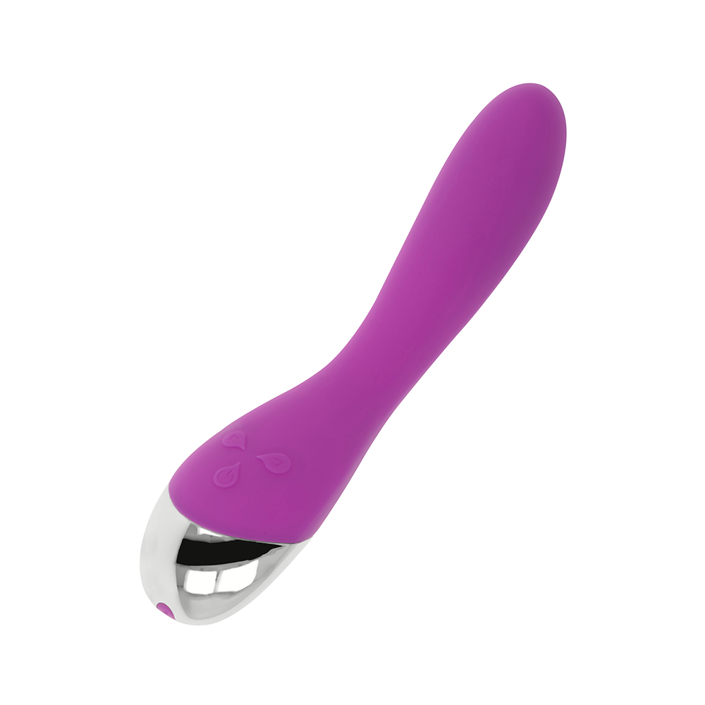 VIBRATEUR OHMAMA 6 MODES ET 6 VITESSES - VIOLET 20.5 CM