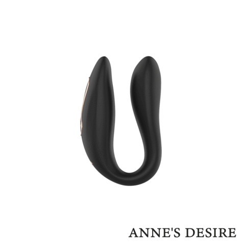 ANNEŽS DESIRE DUAL PLEASURE WIRELESS TECHNOLOGY WATCHME BLACK