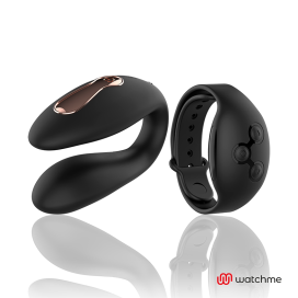 ANNEŽS DESIRE DUAL PLEASURE WIRELESS TECHNOLOGY WATCHME BLACK