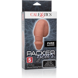 CALEX SILICONE EMBALLAGE PÉNIS 12.75CM MARRON