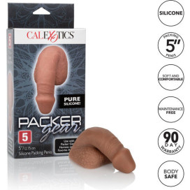 CALEX SILICONE EMBALLAGE PÉNIS 12.75CM MARRON