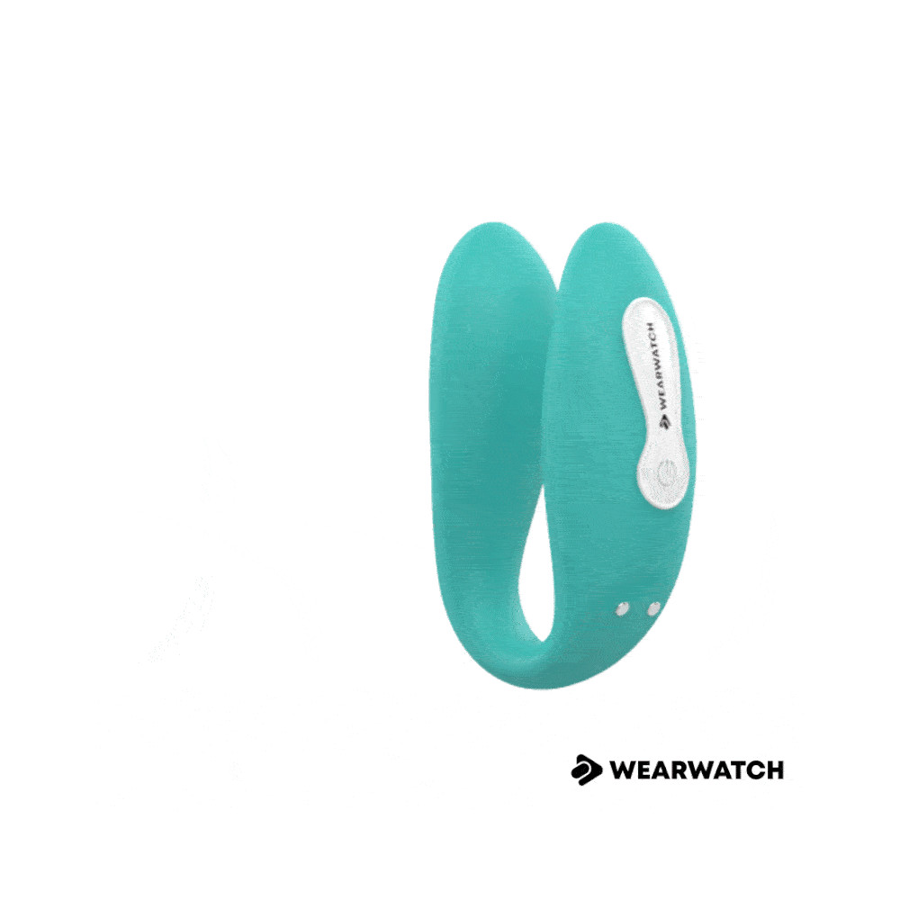 WEARWATCH TECHNOLOGIE DUAL PLEASURE WATCHME DROIT AQUAMARINE / PINK